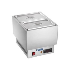 Temperatrice Inox Rccm- 250 - 2Gn  Dimensioni 34 5 X 28 2 X 29 4 Peso 7 3 Kg
