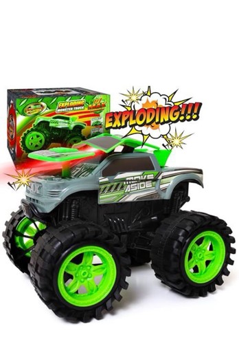 Monster truck esplodente - monster,