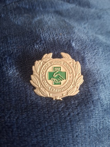 Distintivo spilla croce - croce, verde