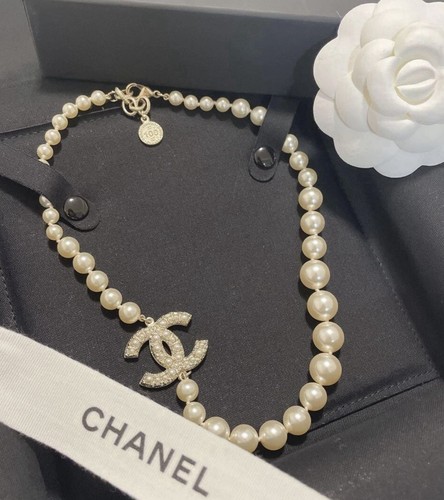 Collana chanel - chanel, perla