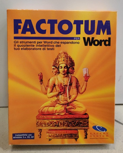 Factotum per word - word, big