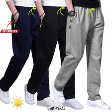 Pantalone tuta diritto cotone - pantalone,