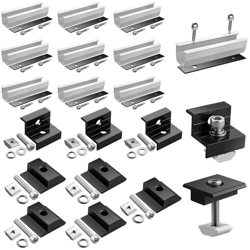 Set staffe pannelli solari - staffe,