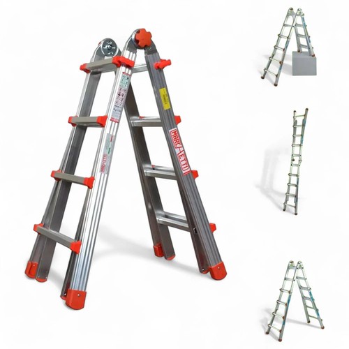 Scala alluminio telescopica - alluminio,