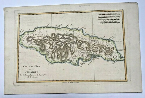 Giamaica 1780 rigobert bonne - giamaica,