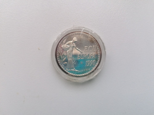 Moneta ecu europa 1990 - ecu,