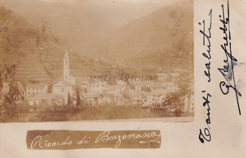 Borzonasca ricordo 1900 - -,