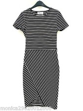 Zara a Righe Vestito Aderente