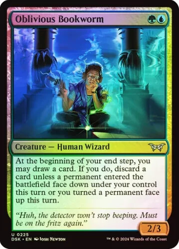Mtg oblivious bookworm dsk - mtg,