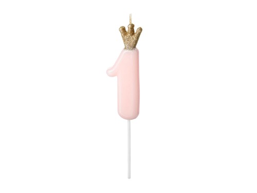 Candela numero rosa con - candela,