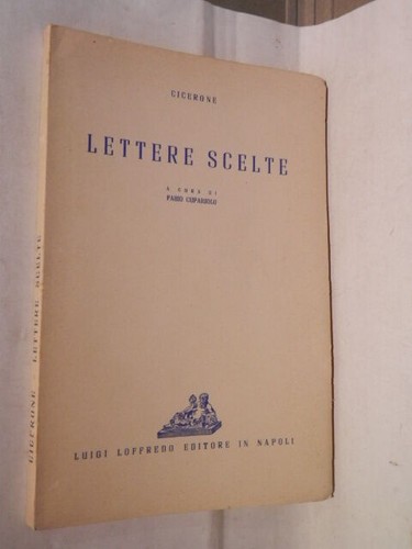 Lettere scelte cicerone fabio - lettere,