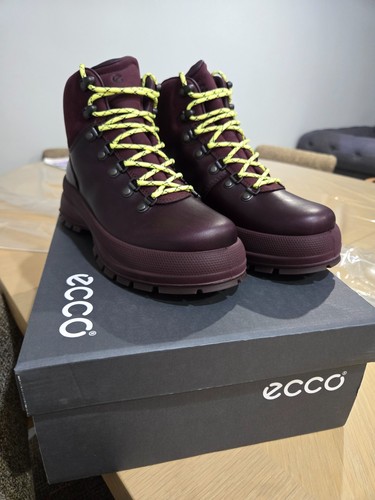 Stivali stringati ecco track - stringati,