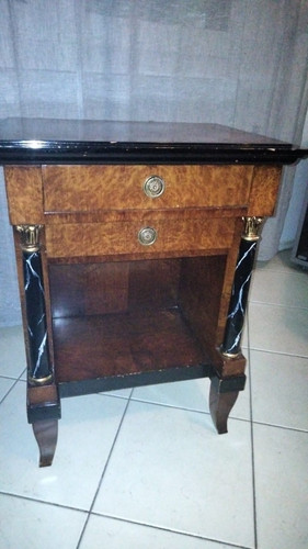 Mobiletto comodino radica - mobiletto,