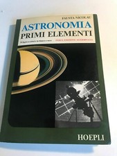 "ASTRONOMIA PRIMI ELEMENTI" FAUSTA NICOLAU, HOEPLI