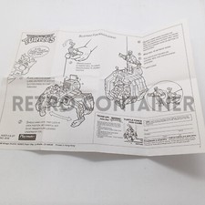 TMNT Teenage Mutant Ninja Turtles - Instructions - 1988 Knucklehead