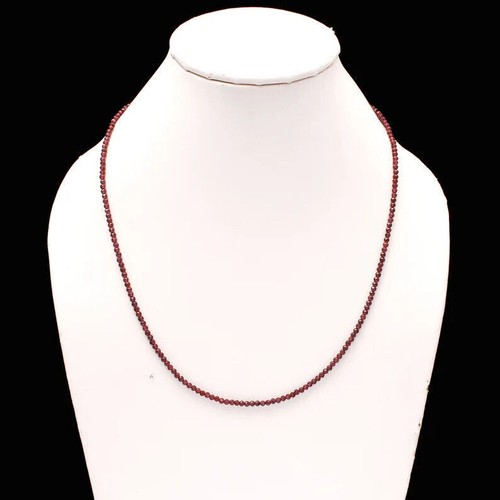 Collana perline con pietre - di,
