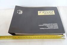 catalogo parti di ricambio Alfa Romeo 1750 berlina meccanica carrozzeria 