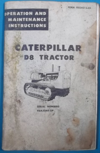 Cat caterpillar d8h - cat,