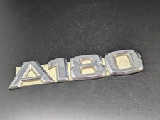 MERCEDES A180 A 180 LOGO SIGLA EMBLEMA FREGIO STEMMA SCRITTA BADGE TARGA NOME