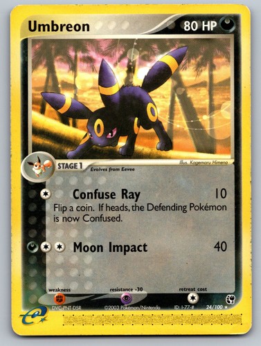 Umbreon 100 sandstorm mp - umbreon, 24/100