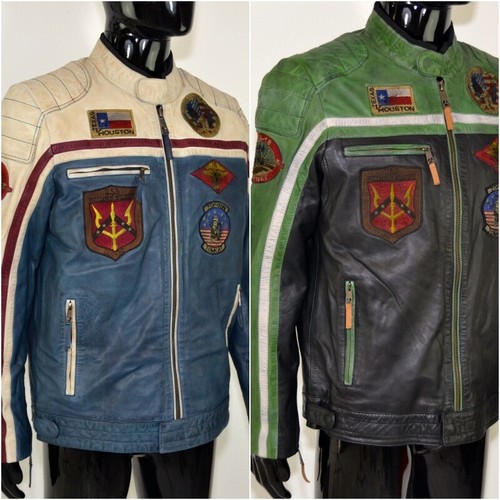 Top gun racing giacca pelle - gun,