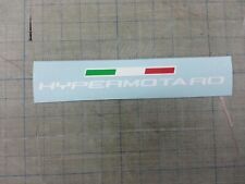 1 Adesivo DUCATI hypermotard per tappo serbatoio con bandierina tricolore