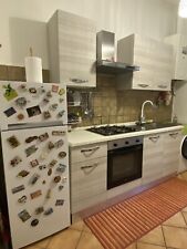 Cucina completa di elettrodomestici ( Frigo+Forno+Fornelli E Cappa )+mobiletto