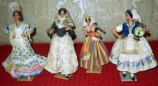 MARIN CHICLANA LOTTO 4 BAMBOLE SPAGNOLE MUÑECA FLAMENCO.