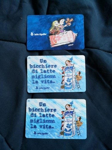 Schede telefoniche latte - telefoniche,