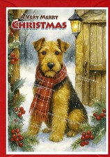 Welsh Terrier Dog A6 (4" x 6")