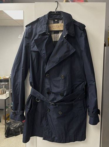 Burberry brit navy trench - brit,