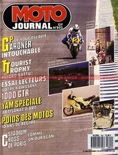 MOTO JOURNAL  802 Essai KAWASAKI 1000 GTR YAMAHA XS 650 Chopper HONDA 250 Helix