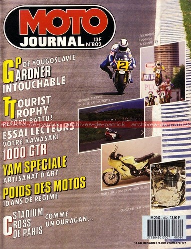Moto journal 802 essai - 802,
