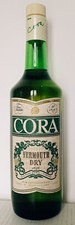 VECCHIA BOTTIGLIA LIQUORE VERMOUTH DRY FRATELLI CORA TORINO 1 litro 18% vol
