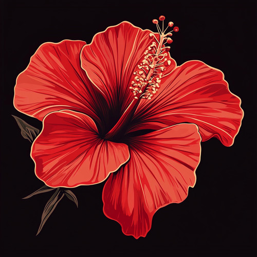 Adesivo murale adesivo fiore