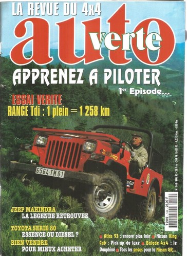 Auto verte 144 jeep - auto,