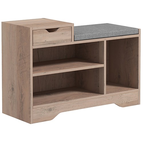 Homcom panca scarpiera moderna - homcom,