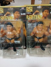 Set 2 figurine Maeda Hiaki HAO versioni UWF e Ring mai aperte da collezione