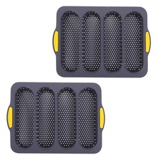  2 Pcs Stampi in Silicone Per Torte Stampini Da Forno Teglia Pane