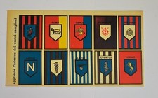 SCUDETTI SQUADRE VARIE CAMPIONATO CALCIO ITALIANO SU FOGLIO UNICO INTER MILAN