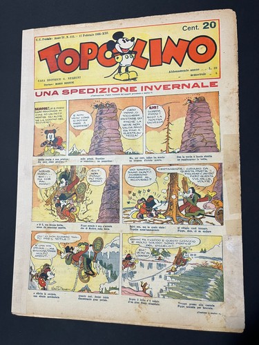 Topolino giornale originale - giornale, n