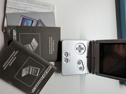 Gba console silver - gba,