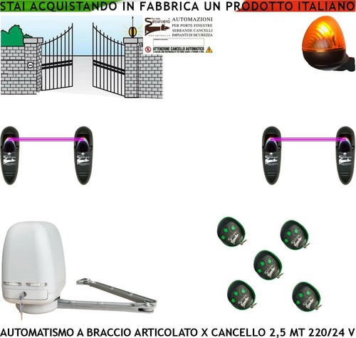 Kit automazione braccio - kit,