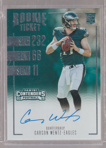 2016 panini contenders carson - 2016,