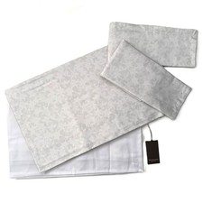 TRUSSARDI HOME COMPLETO LETTO COTONE "LIS 2 GRIGIO"