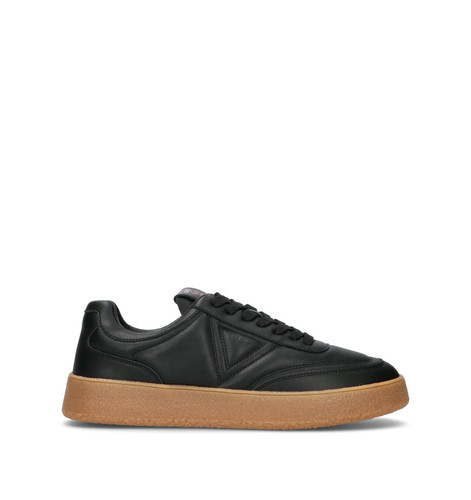 Guess sneakers uomo nero pelle - sneakers,