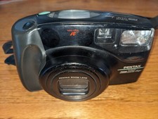 Pentax Zoom 105-R Super 35mm pellicola fotocamera punta e scatta testata funzionante