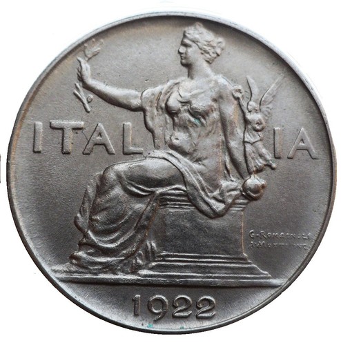 Italy 1922 lire - high, grade