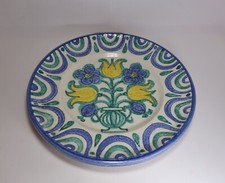 Raro Antico Piatto Centrotavola THUN Bozen Italia Tulipano cm 32 Fuori Produzion