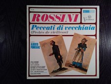 ROSSINI PECHES DE VIEILLESS ALBERTO POMERANZ PIANO RCA STEREO ITALY MINT '67